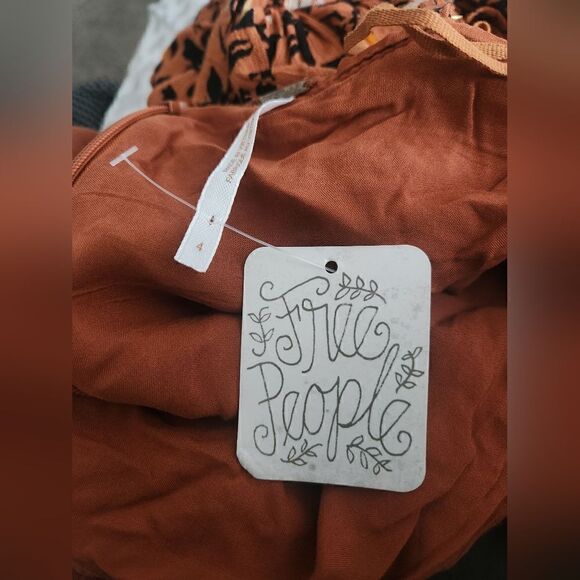 NWT Free People Floral Kayley Mini Dress - US Size 4 - Picture 4 of 5